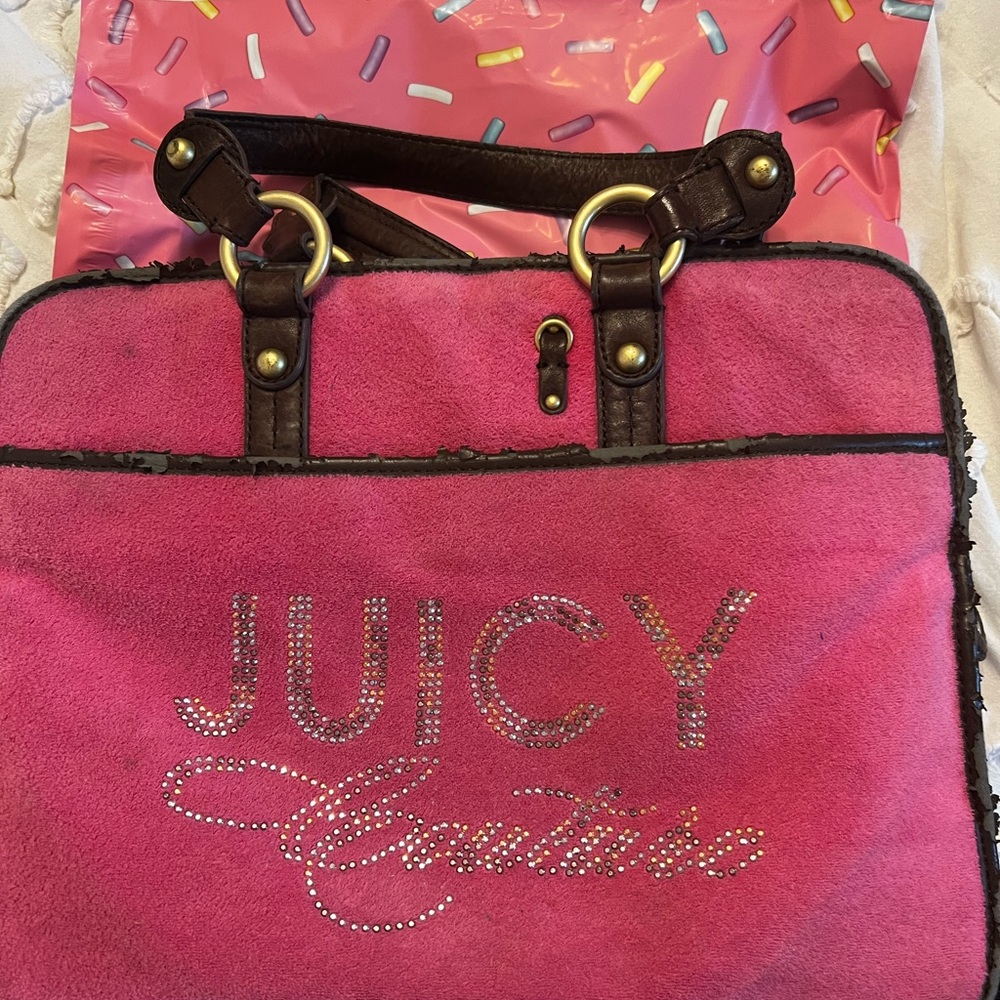 Juicy Couture Pink Laptop Bag